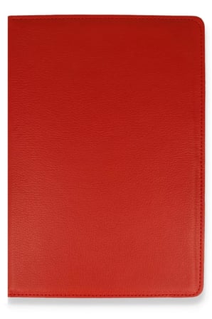 Newface Samsung Galaxy P610 Tab S6 Lite 10.4 Kılıf 360 Tablet Deri Kılıf - Kırmızı