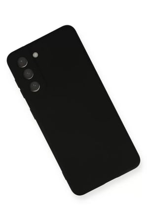 Newface Samsung Galaxy S21 Kılıf Nano içi Kadife Silikon - Siyah
