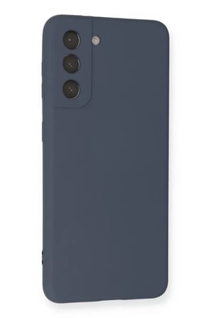 Newface Samsung Galaxy S21 Kılıf Nano içi Kadife Silikon - Gri