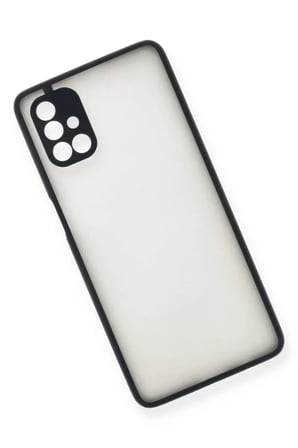 Newface Samsung Galaxy M51 Kılıf Montreal Silikon Kapak - Lacivert