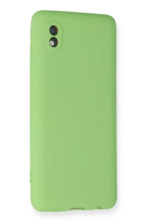 Newface Samsung Galaxy A01 Core Kılıf First Silikon - Yeşil