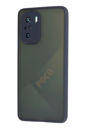 Newface Xiaomi Poco F3 Kılıf Montreal Silikon Kapak - Lacivert