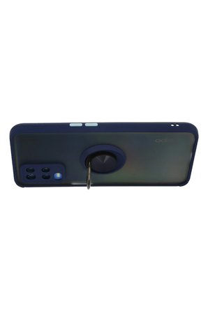Newface Oppo A54 4G Kılıf Montreal Yüzüklü Silikon Kapak - Lacivert