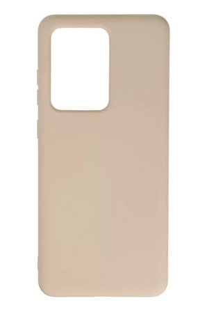Newface Samsung Galaxy S20 Ultra Kılıf Nano içi Kadife Silikon - Pudra