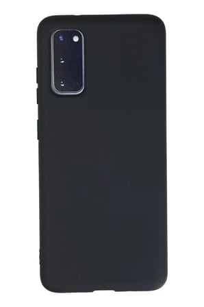 Newface Samsung Galaxy S20 Kılıf Nano içi Kadife Silikon - Lacivert