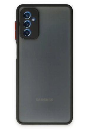 Newface Samsung Galaxy M52 5G Kılıf Montreal Silikon Kapak - Siyah