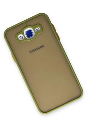 Newface Samsung Galaxy J7 Kılıf Montreal Silikon Kapak - Açık Yeşil