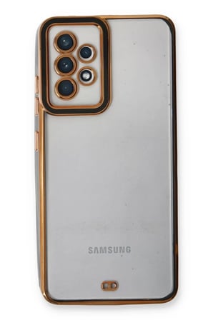 Newface Samsung Galaxy A33 5G Kılıf Liva Lens Silikon - Siyah