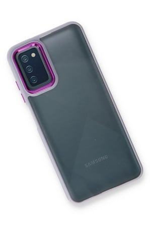 Newface Samsung Galaxy A03S Kılıf Dora Kapak - Lila