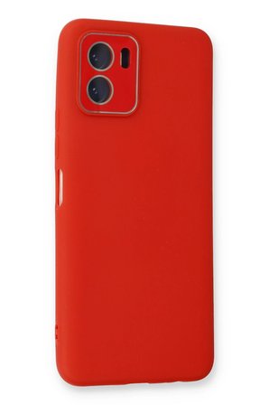 Newface Vivo Y15S Kılıf Lansman Glass Kapak - Kırmızı