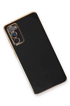 Newface Samsung Galaxy S20 FE Kılıf Volet Silikon - Siyah