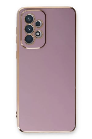 Newface Samsung Galaxy A53 5G Kılıf Volet Silikon - Mor