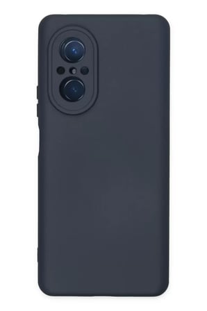 Newface Huawei Nova 9 SE Kılıf Nano içi Kadife Silikon - Lacivert