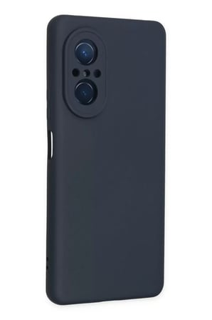 Newface Huawei Nova 9 SE Kılıf Nano içi Kadife Silikon - Lacivert