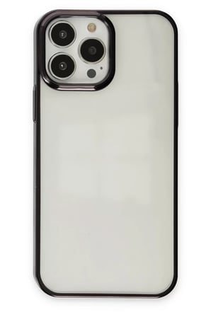 Newface Apple iPhone 14 Pro Max Kılıf Element Silikon - Siyah