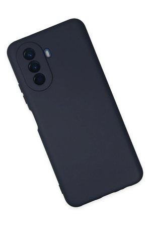 Newface Huawei Nova Y70 Kılıf Nano içi Kadife Silikon - Lacivert