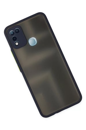 Newface İnfinix Hot 10 Play Kılıf Montreal Silikon Kapak - Lacivert