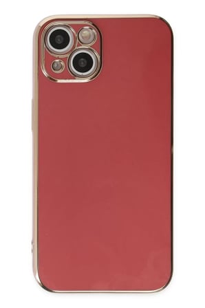 Newface Apple iPhone 14 Kılıf Volet Silikon - Kırmızı