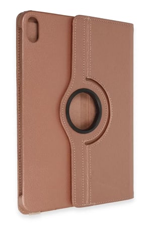 Newface Apple iPad 2022 10.9 (10.nesil) Kılıf 360 Tablet Deri Kılıf - Rose Gold