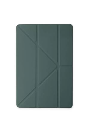 Newface Apple iPad 2022 10.9 (10.nesil) Kılıf Kalemlikli Mars Tablet Kılıfı - Koyu Yeşil