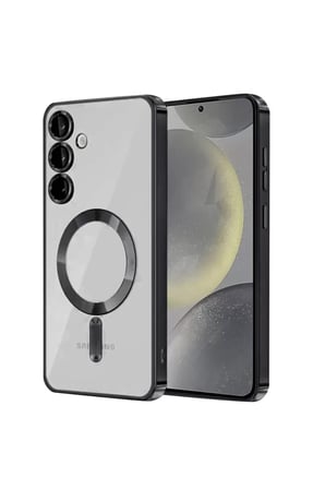 Newface Samsung Galaxy S23 Kılıf Kross Magneticsafe Kapak - Siyah
