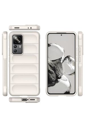 Newface Xiaomi Mi 12T Pro Kılıf Optimum Silikon - Krem