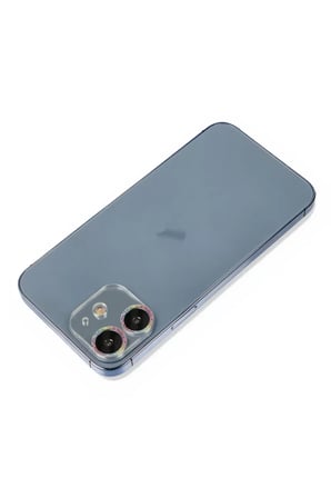 Newface Apple iPhone 12 Mini Shine Kamera Lens Koruma Cam - Rainbow