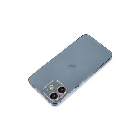 Newface Apple iPhone 12 Mini Shine Kamera Lens Koruma Cam - Rainbow