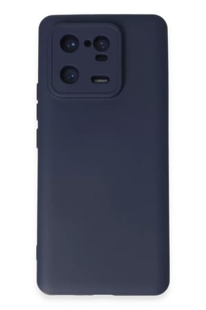 Newface Xiaomi Mi 13 Pro Kılıf Nano içi Kadife Silikon - Lacivert