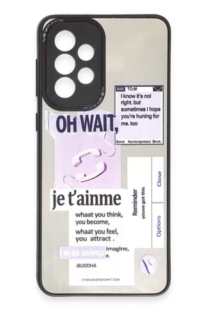Newface Samsung Galaxy A53 5G Kılıf Mirror Desenli Kapak - Mirror - 4