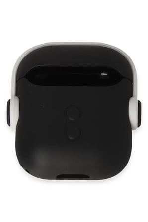 Newface Apple Airpods 2 (2.nesil) Cool Kılıf - Siyah-Beyaz