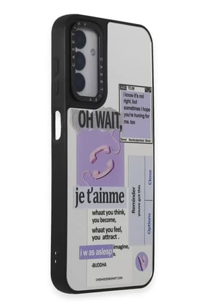 Newface Samsung Galaxy M14 5G Kılıf Mirror Desenli Kapak - Mirror - 4