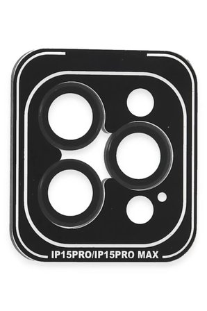 Joko Apple iPhone 15 Pro Max PVD Metal Kamera Lens - Siyah