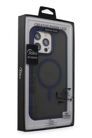 Joko Apple iPhone 15 Pro Max Toras Airbag Magsafe Kapak - Lacivert