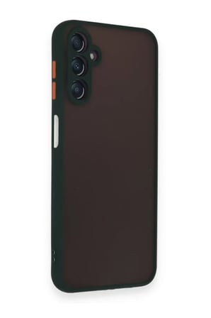 Newface Samsung Galaxy A15 4G Kılıf Montreal Silikon Kapak - Yeşil