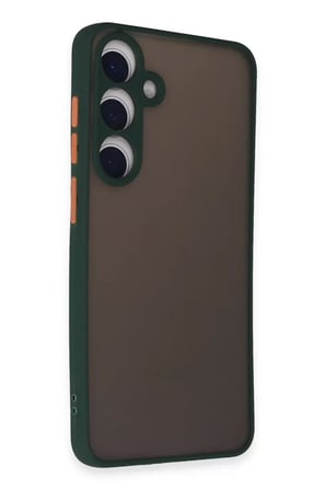 Newface Samsung Galaxy S24 Kılıf Montreal Silikon Kapak - Yeşil