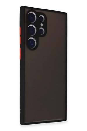Newface Samsung Galaxy S24 Ultra Kılıf Montreal Silikon Kapak - Siyah