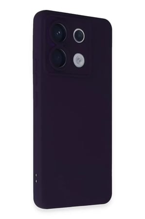 Newface Xiaomi Redmi Note 13 Pro 5G Kılıf Nano içi Kadife Silikon - Mor