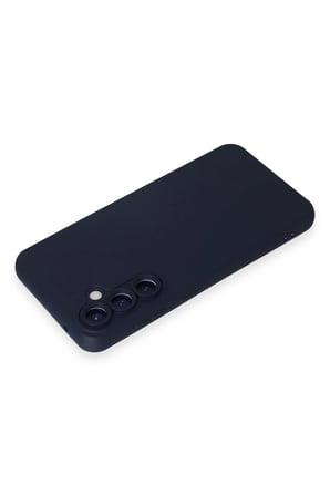 Newface Samsung Galaxy S24 Kılıf Nano içi Kadife Silikon - Lacivert