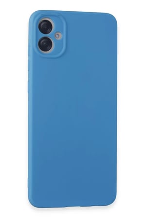Newface Samsung Galaxy A05 Kılıf First Silikon - Mavi