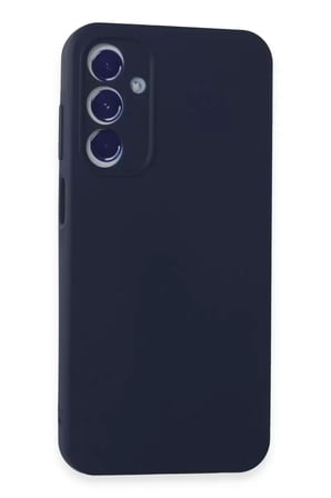 Newface Samsung Galaxy A55 5G Kılıf First Silikon - Lacivert