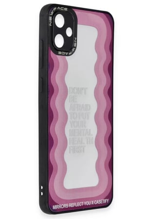 Newface Samsung Galaxy A05 Kılıf Mirror Desenli Kapak - Mirror - 11