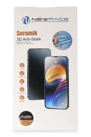 Newface Xiaomi Redmi A3 4G 3D Antistatik Mat Seramik Nano Ekran Koruyucu