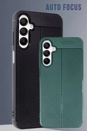 Newface Samsung Galaxy A25 5G Kılıf Auto Focus Kapak - Kırmızı