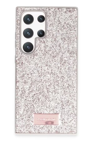 Onegif Samsung Galaxy S23 Ultra Bright Simli Kapak - Gold