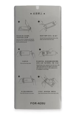 Joko Samsung Galaxy S22 Ultra AutoKit 5in1 Fiber Hayalet Polymer Nano Ekran Koruyucu
