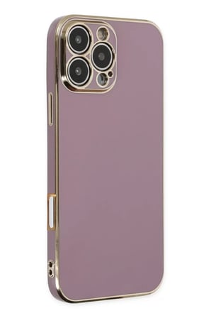 Newface Apple iPhone 16 Pro Kılıf Volet Silikon - Mor