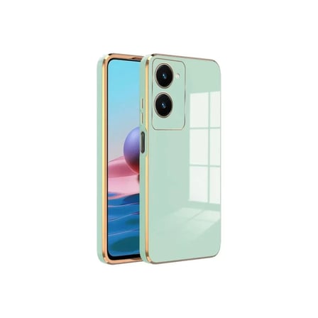 Newface Vivo Y18 Kılıf Volet Silikon - Açık Yeşil