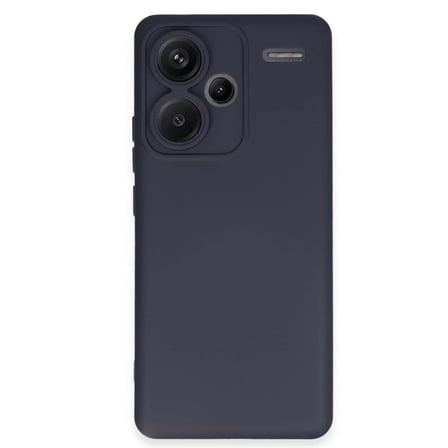 Newface Xiaomi Redmi Note 13 Pro Plus Kılıf Nano içi Kadife Silikon - Lacivert