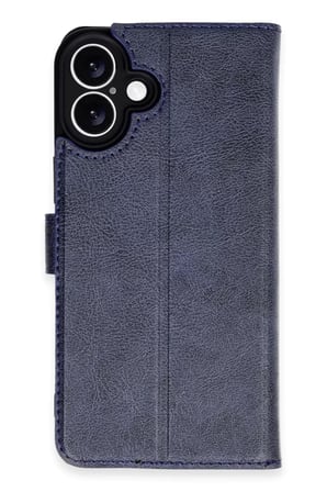 Newface Apple iPhone 16 Plus Kılıf Trend S Plus Kapaklı Kılıf - Lacivert